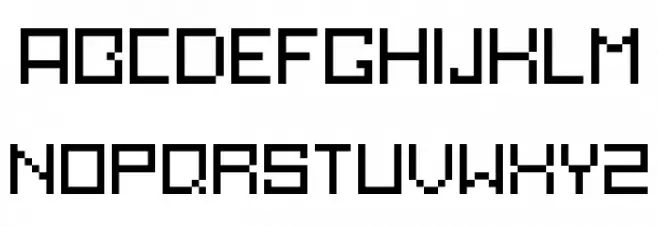 Asai Analogue Regular フォント 大文字