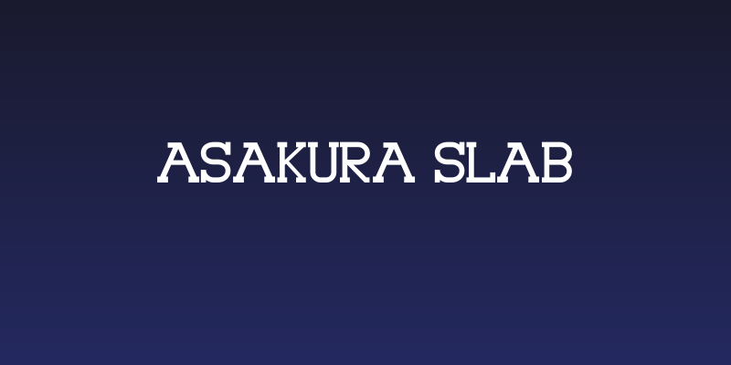 Asakura Slab Social Header