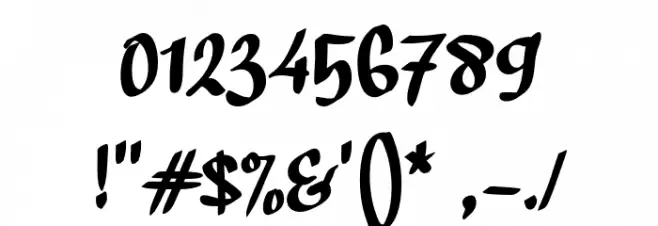 Asalkan_ Font OTHER CHARS