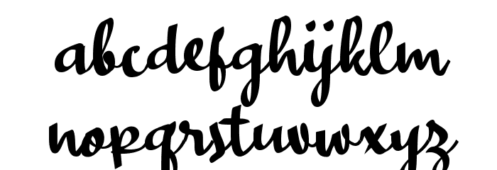Asalkan_ Font LOWERCASE