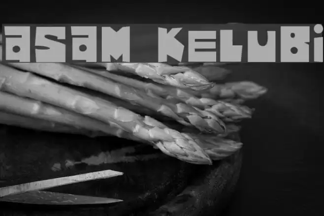 Asam Kelubi Font examples