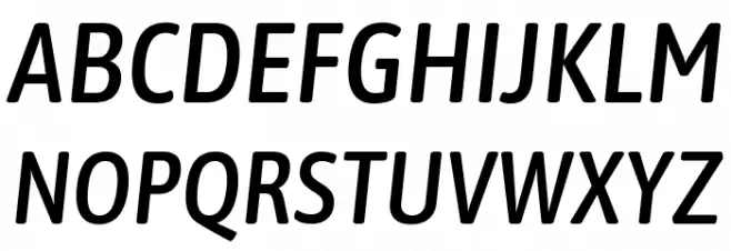 Asap Condensed Medium Italic Шрифта ВЕРХНИЙ