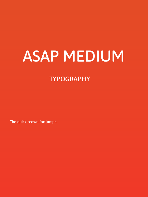 Asap Medium Poster