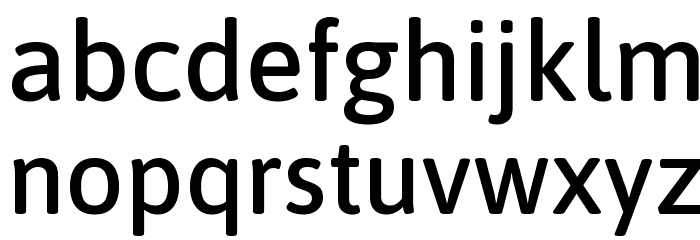 Asap Medium Font LOWERCASE
