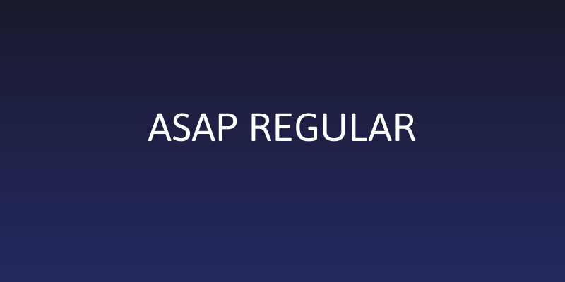 Asap Regular Social Header