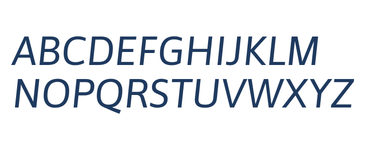 Asap Sharp Italic Uppercase