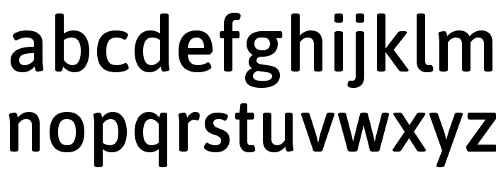 Asap Symbol Font LOWERCASE