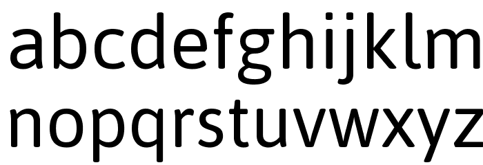 Asap VF Beta Regular Font LOWERCASE