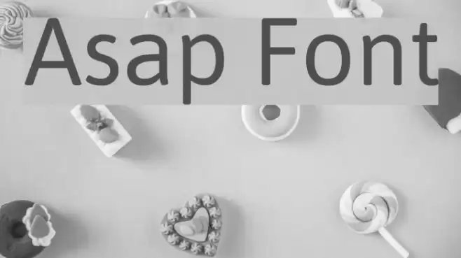 Asap Font examples