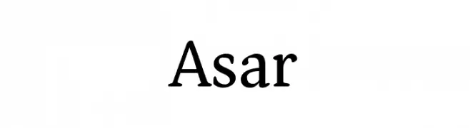 Asar  baixar fontes gratis