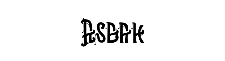 Asbak  免费字体下载