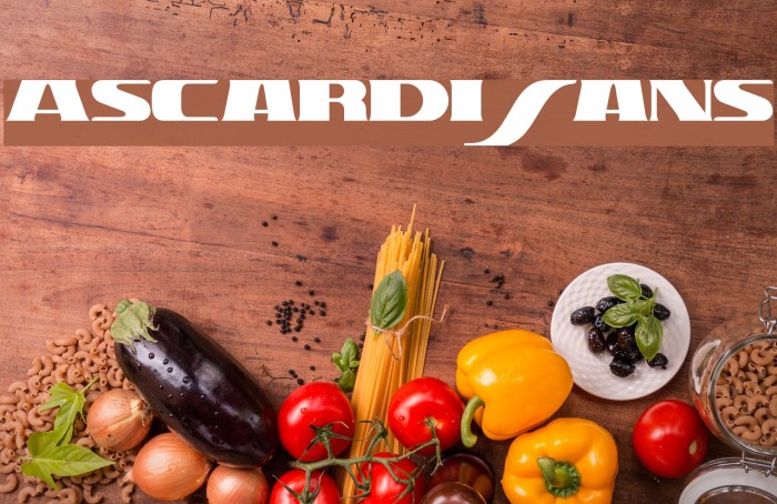 Ascardi Sans Font examples