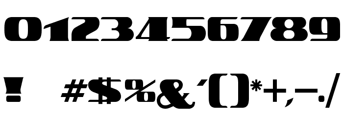 AscardiSans Font OTHER CHARS