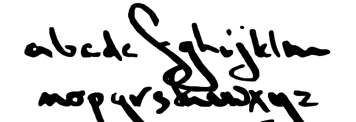 Ascension Day Font LOWERCASE