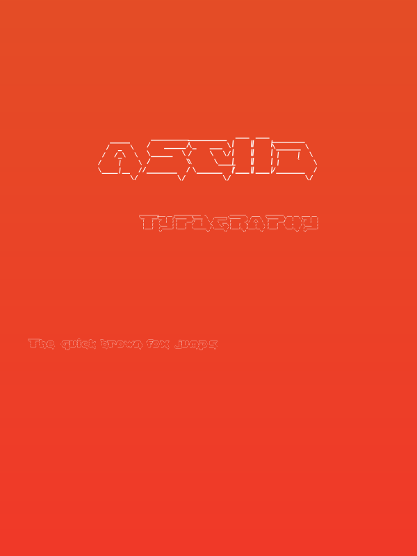 Asciid Poster