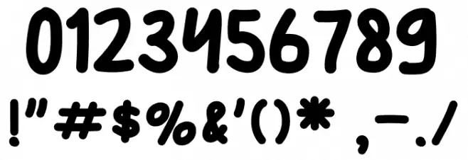 AscottYoung Шрифта ДРУГИЕ символов