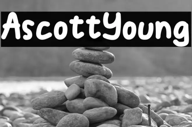 AscottYoung Font examples