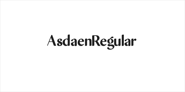 AsdaenRegular Logo