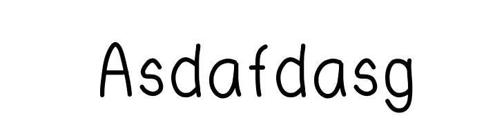 Asdafdasg Font