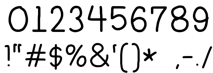 Asdafdasg Font OTHER CHARS