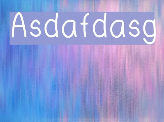 Asdafdasg Example 2