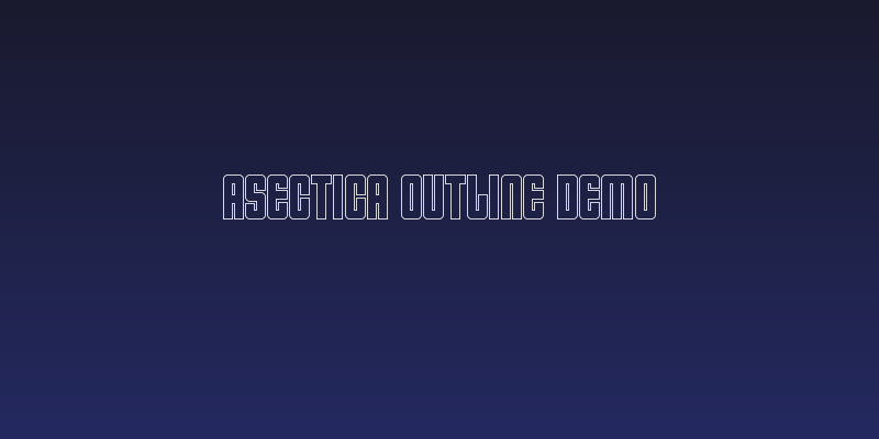 Asectica Outline Demo Social Header