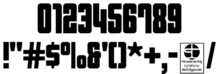 Asectica Simple Demo Font OTHER CHARS