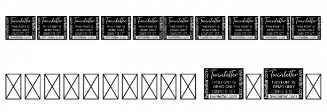 Asegunt Personal Font OTHER CHARS