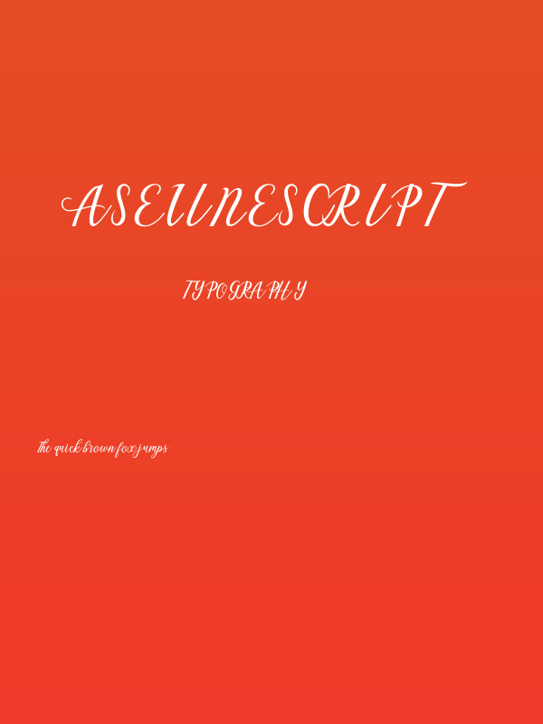 AselineScript Poster