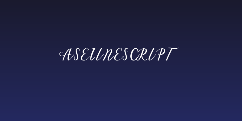 AselineScript Social Header