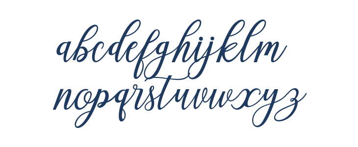 AselineScript Lowercase