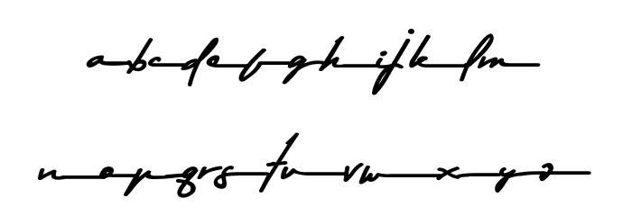 Asem Kandis Font LOWERCASE