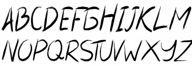 Asem Schriftart Groß