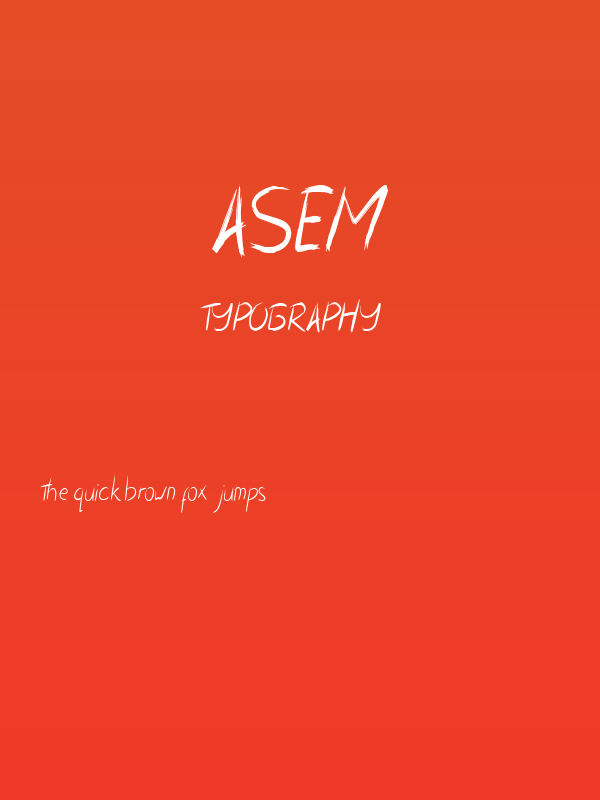 Asem Poster