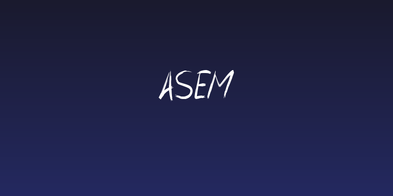 Asem Social Header