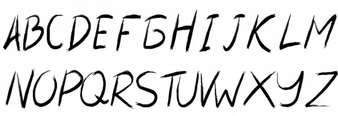 Asem Schriftart Groß