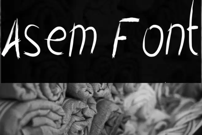 Asem Font examples