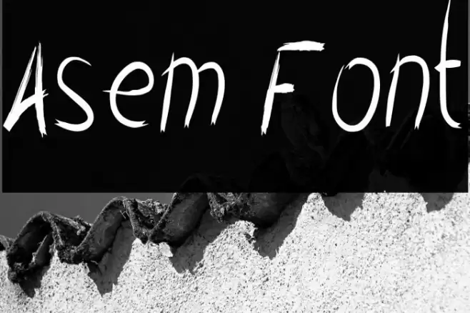 Asem Font examples