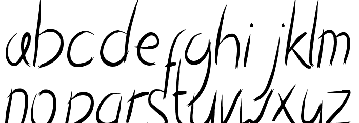 Asem Font LOWERCASE