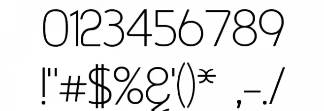 Asenine Font OTHER CHARS