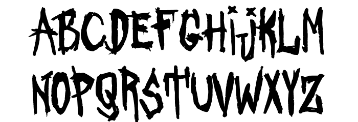 Asesinato Matutino Font LOWERCASE