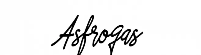 Asfrogas  baixar fontes gratis