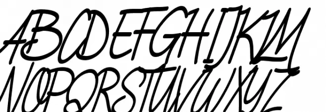 Asfrogas Schriftart Groß