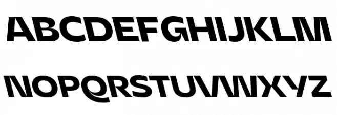 Asgard Trial Fit Bold Backslant Font Litere mari