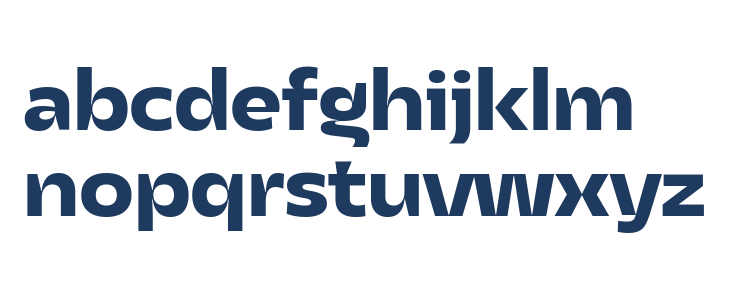 Asgard Trial Fit Bold Lowercase