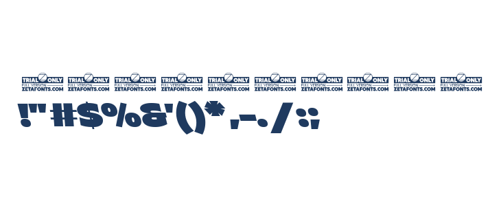 Asgard Trial Fit Fat Backslant Other Characters