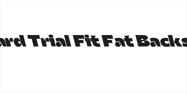 Asgard Trial Fit Fat Backslant Logo