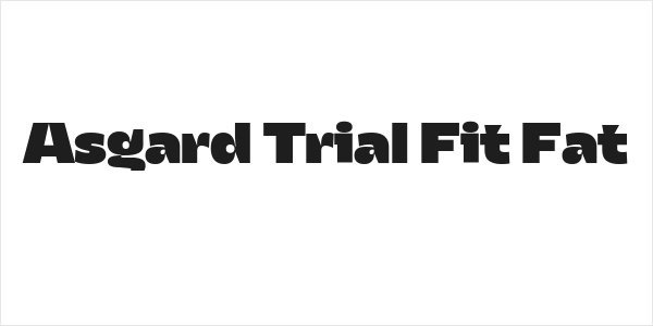 Asgard Trial Fit Fat Logo