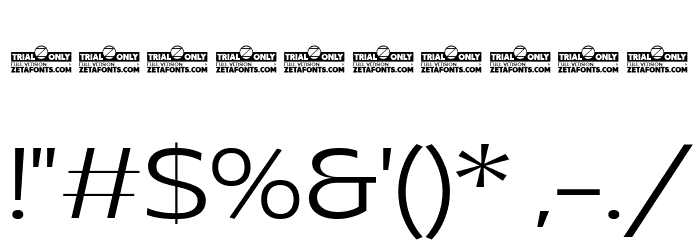 Asgard Trial Fit Light Font OTHER CHARS