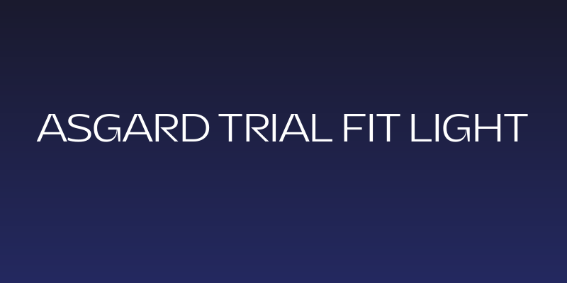 Asgard Trial Fit Light Social Header